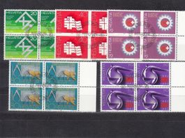 SBK 663 - 667 im 4er-Block mit ET