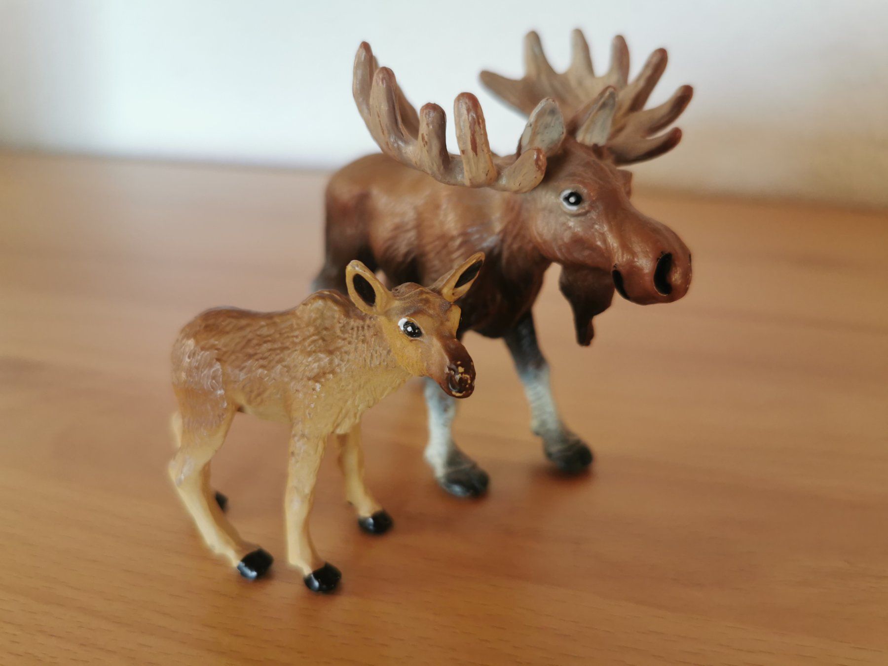 Figuren: Moose mit Jungem, 1997, Safari Ltd. – Gebraucht aus Gebenstorf von Aturic 2