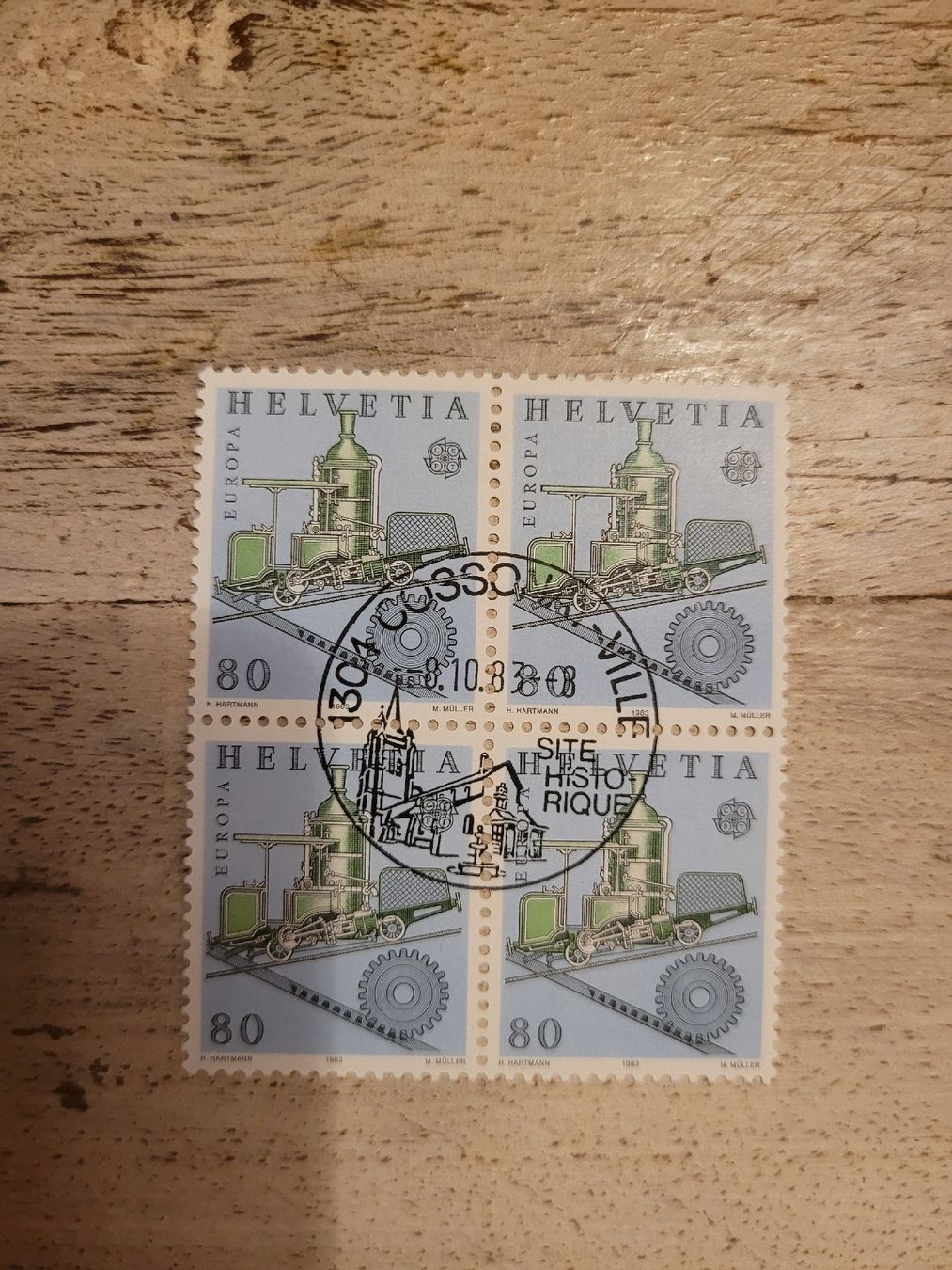 Alle Briefmarken: Zahnradbahn – Gebraucht aus Inwil von Flower2325