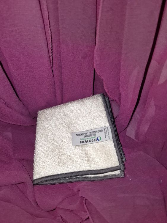 ProWIN Millionending Black - Panno In Viscosa Di Bambù - Confezione Da 2 - Riutilizzabile, Assorbe Grasso E Liquidi - Eco-friendly