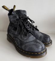 Dr. Martens Stiefel, Gr. 40, grau-schwarz