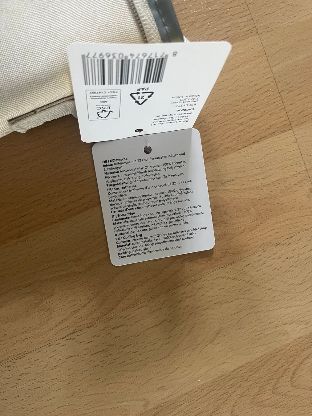 Coop Borse: Kühltasche, Coop Splash, NEU – Nuovo e nell'imballaggio originale da Zürich venduto da fbsm 6