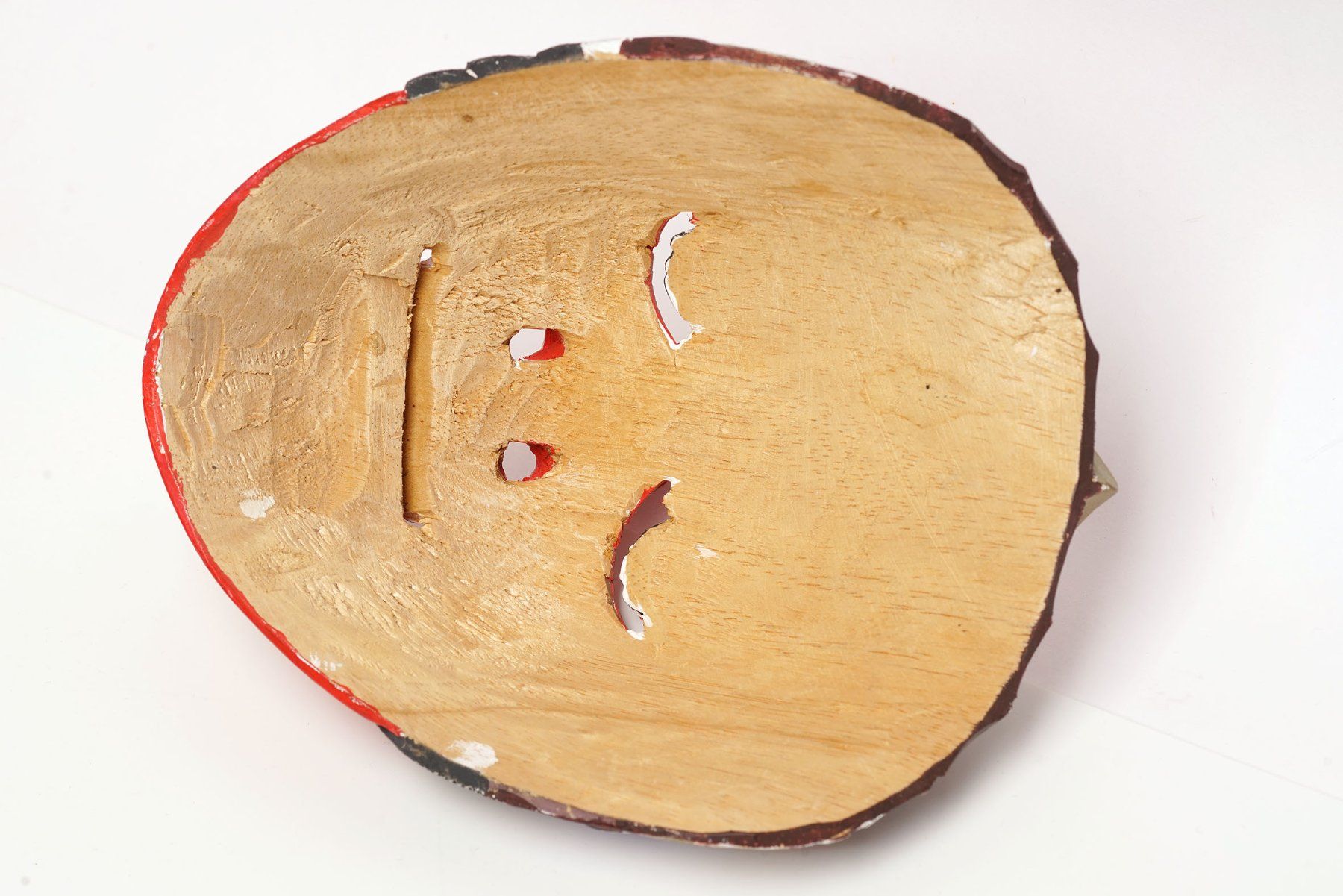 Maschere: Geschnitzte, asiatische Holzmaske – Usato da Buochs venduto da chicco64 7