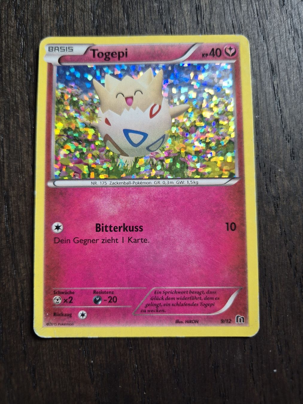 Pokémon Carte collezionabili: Pokemon - togepi holo - mc donalds – Usato da Subingen venduto da mattkum