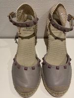 BENCHI BRATHERS Sandalen (Valentino Style )Beige/Grau 40
