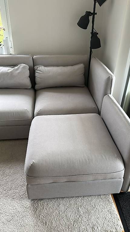 Ikea Divani: IKEA Vallentuna Sofa hellgrau – Usato da Wädenswil venduto da capoleon420 2