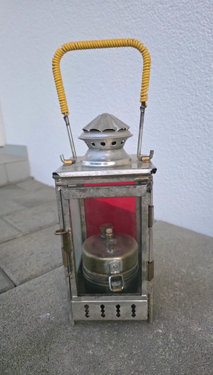 Lampade: SBB-Karbidlaterne, Zugbegleiterlampe – Usato da Mumpf venduto da Spannset 3