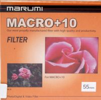 MARUMI Macro + 10 Nahlinse - Macrolinse Durchmesser Ø 55mm