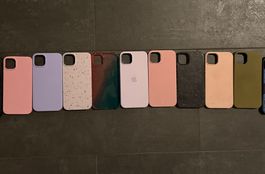 Lot de 9 coques/fourres en silicone – iPhone 14 Plus