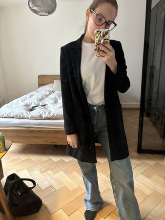 Longue veste d’automne/printemps Zara