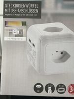 Steckdosemwürfel mit USB anschlüssen
