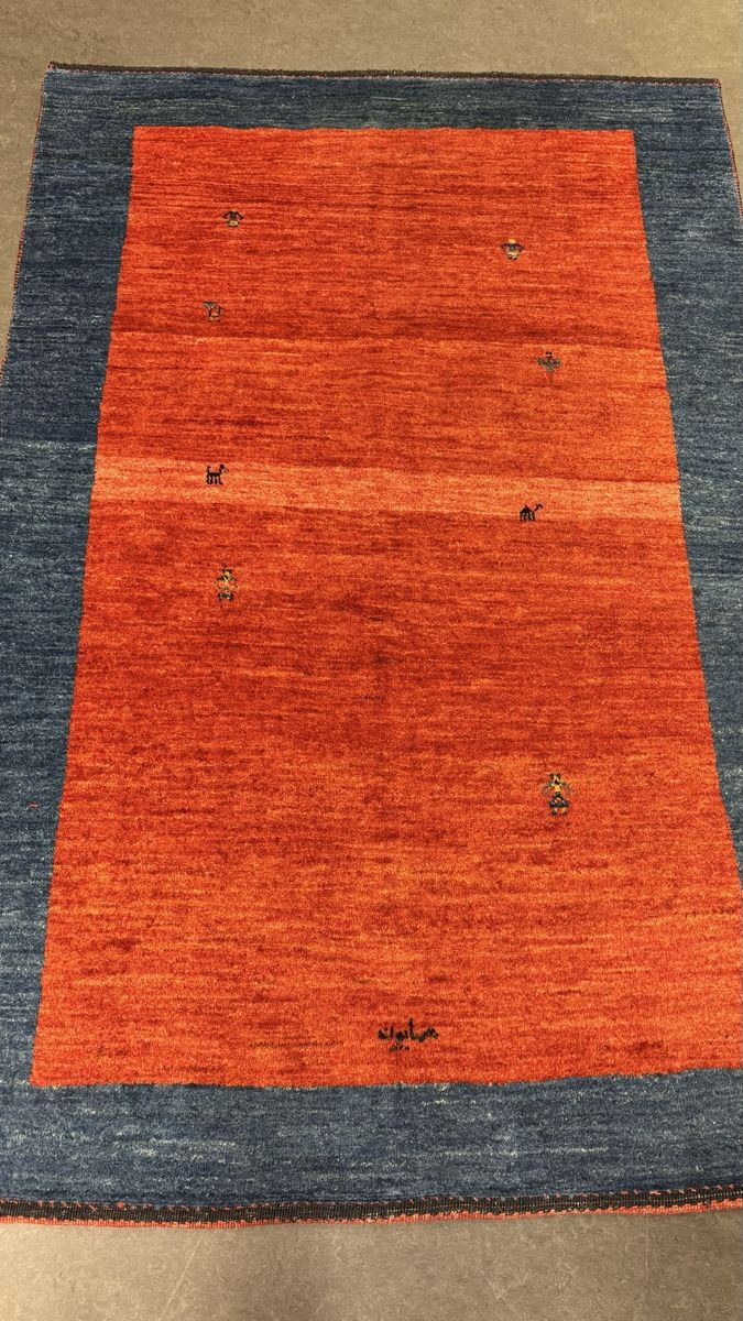 Gabbeh Teppiche: Gabbeh rot / blau – Neu (gemäss Beschreibung) aus Liestal von galerie_nategh