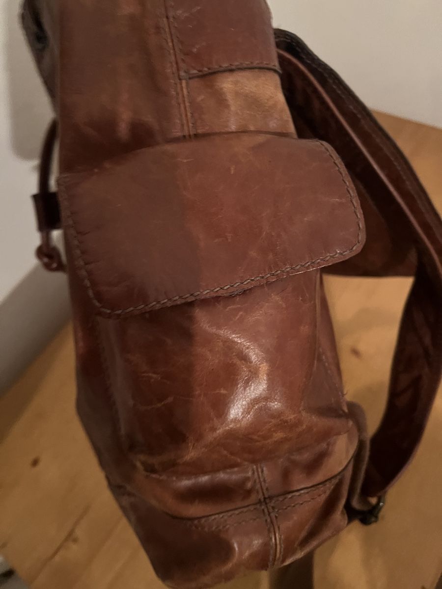 Fossil Zaini: Fossil Rucksack aus Leder – Usato da Basel venduto da evaelette 6