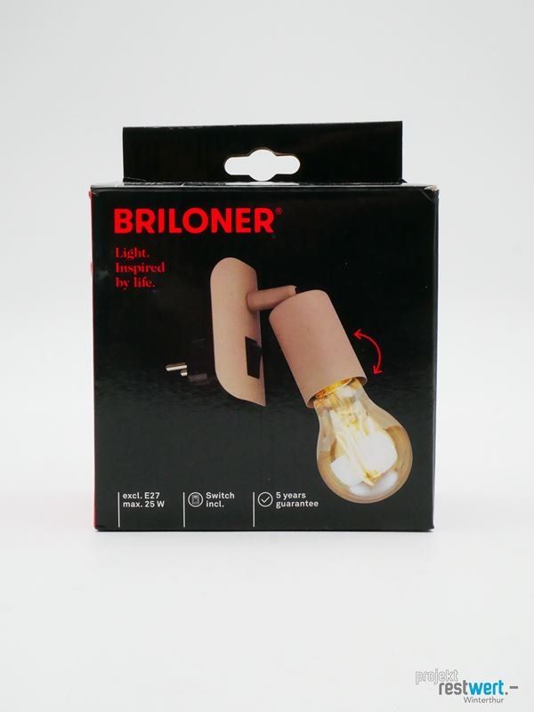 Lampade: BRILONER Steckerleuchte mit Schalter, E27 – Nuovo (secondo la descrizione) da Winterthur venduto da Restwert_Winterthur 3