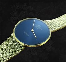 Armbanduhr vergoldet "JAQUET + GIRARD" Genf