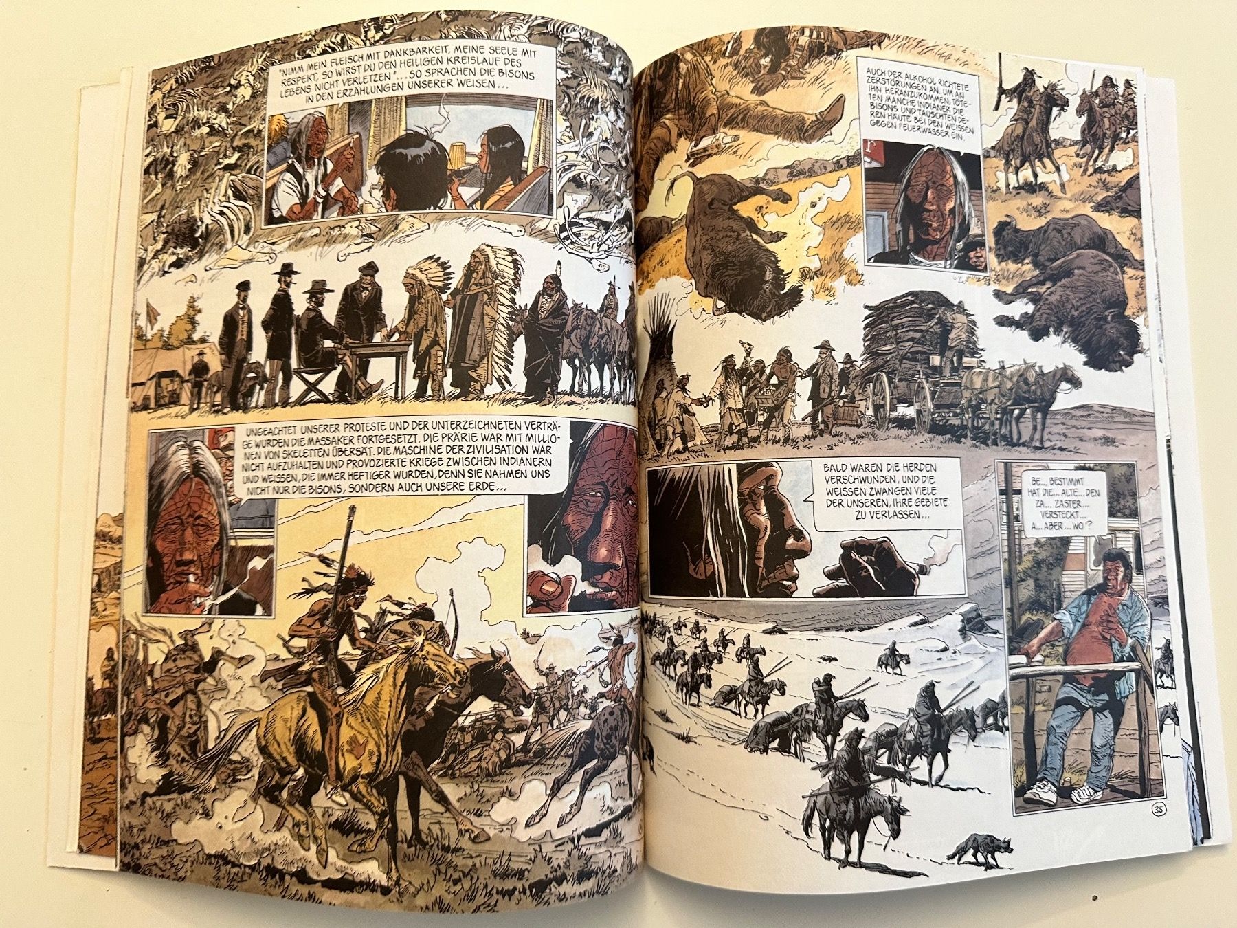 Fumetti: RED ROAD 1 - LAND DER BÜFFEL - DERIB – Usato da Münsingen venduto da Ganjam 5