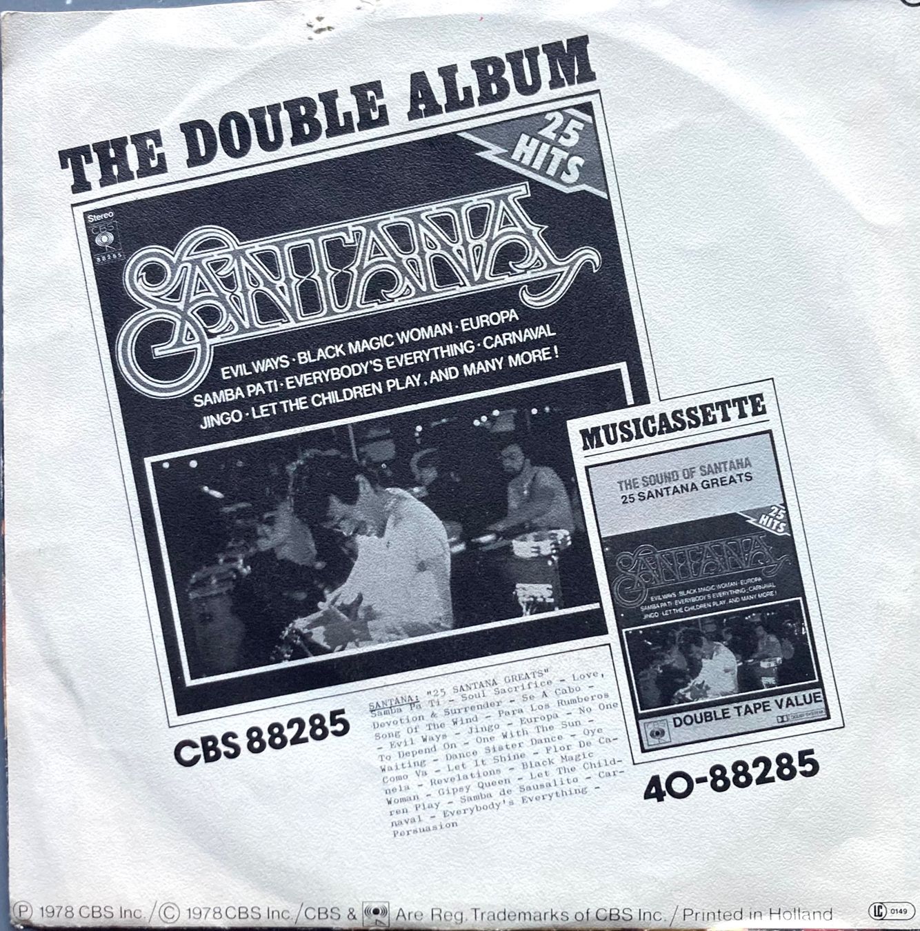 Schallplatten: SANTANA - EUROPE – Gebraucht aus Poliez-Pittet von Newtown-Records 1