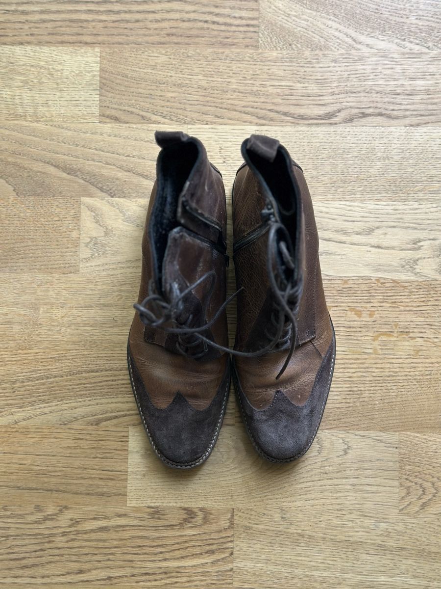 Navyboot Scarpe da donna: Boots/Stiefel, braun, Grösse 40, aus Leder – Nuovo (secondo la descrizione) da Basel venduto da FatmaCan52 1