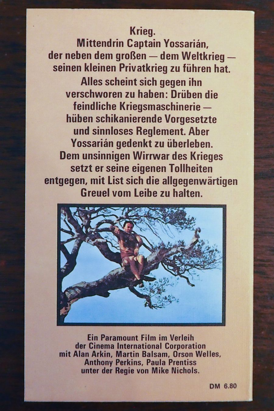 Bücher: Catch 22 / Alan Arkin / Romanvorlage und Film – Gebraucht aus Chur von big_5zx8 4