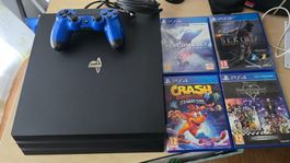 PS4 PRO + set games
