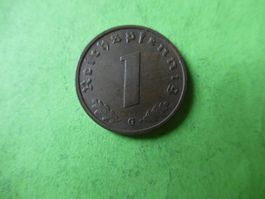 Dt. Reich 1938 G, 1 Reichspfennig