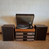 HI-FI Anlage inkl. 2 Lautsprecher und Plattenspieler