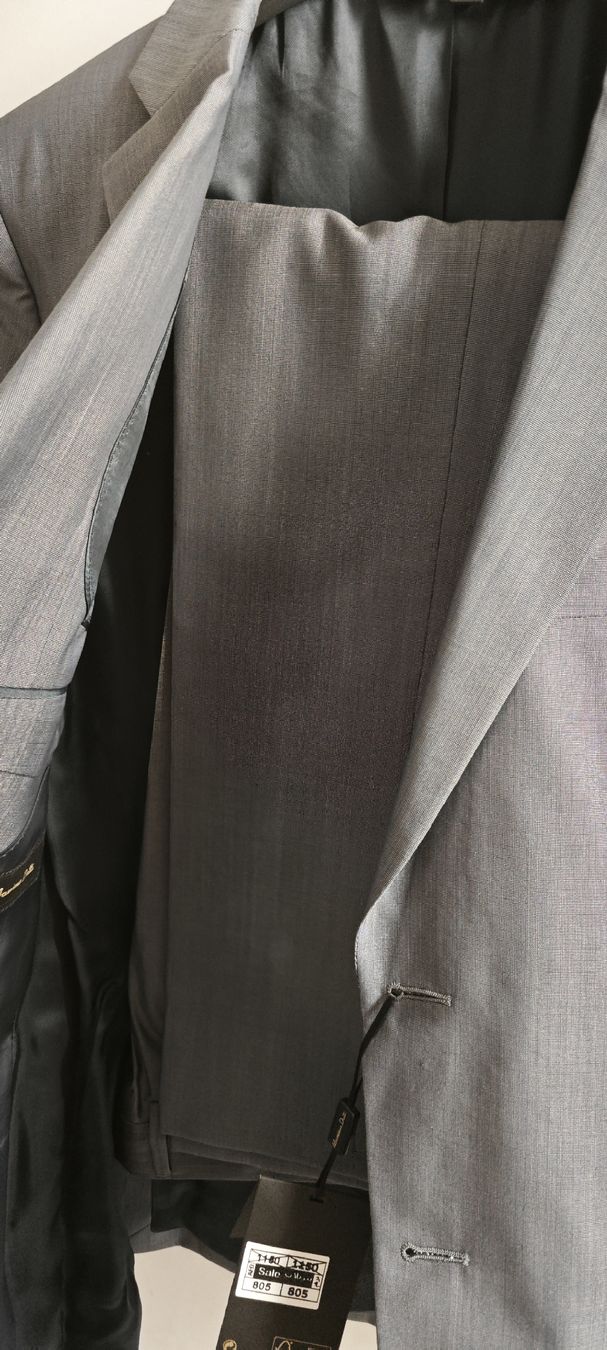Massimo Dutti Completi: Massimo Dutti Men's Suit Grey Size 46 New With Tags – Nuovo (secondo la descrizione) da Dübendorf venduto da Jianbo_CN_CH_IT 2
