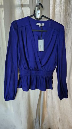 Chemise Morgan bleu taille 34 - Neuf!