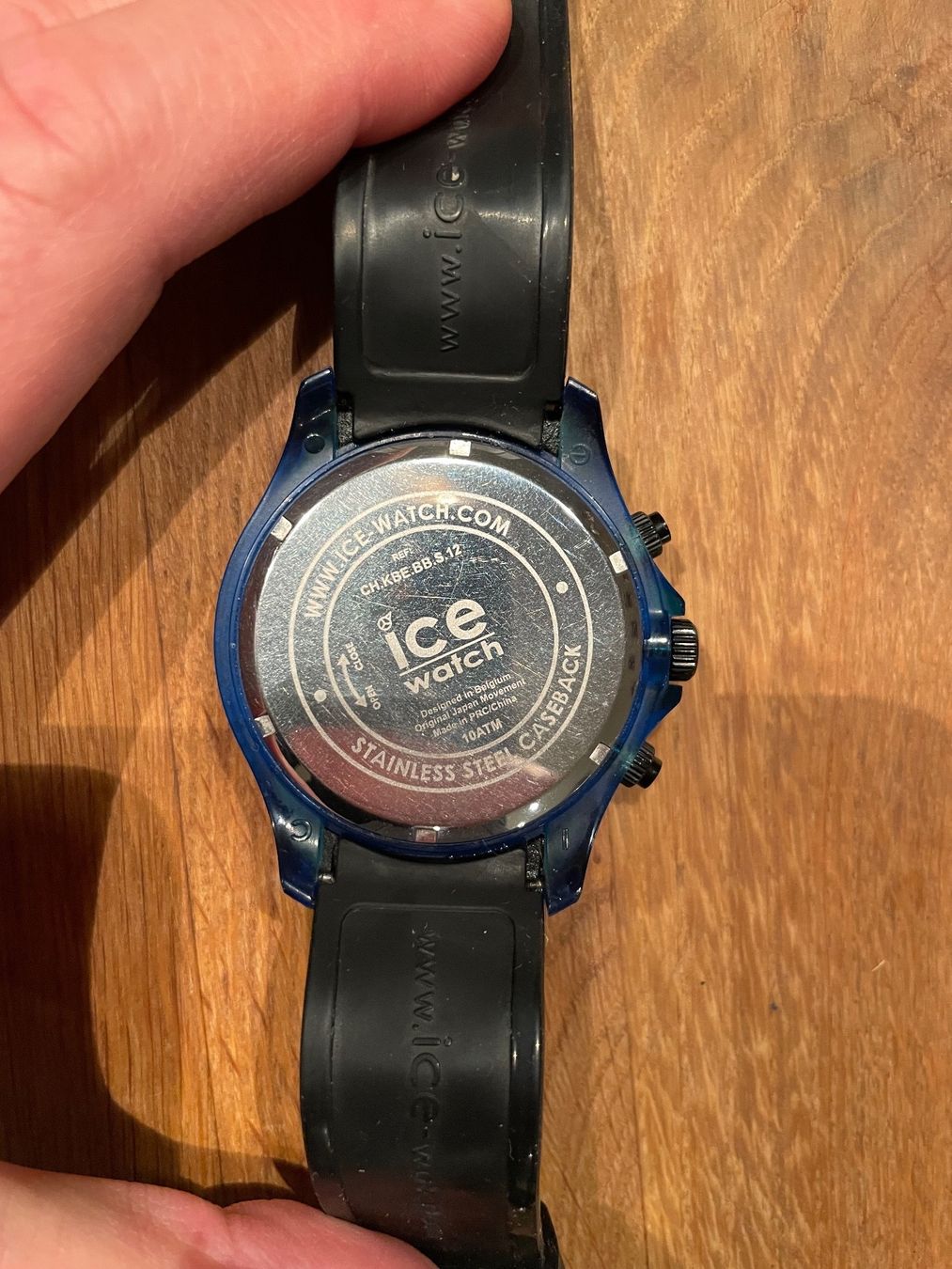 Swatch Smartwatch: Ice watch blau schwarz – Usato da Lachen SZ venduto da Pizzi77 2
