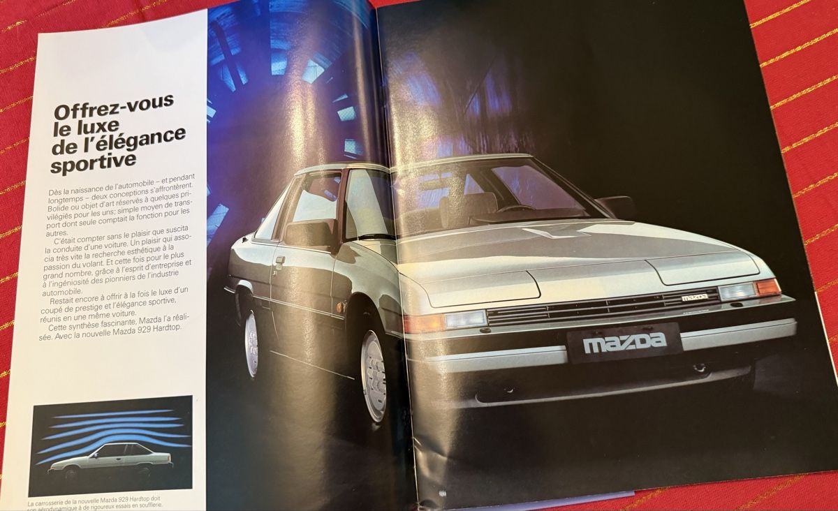 Mazda Documenti: Mazda RX7+929 Hardtop/Original Prospekte/Oldtimer – Usato da hunzenschwil venduto da Oldipark 4