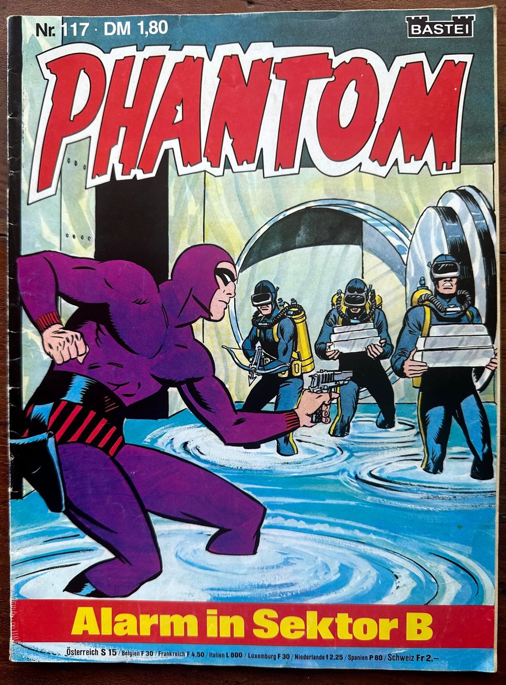 Fumetti: Phantom Nr. 117  DM 1.80, hunderte Comics ab 1.- – Usato da Seltisberg venduto da quadartswiss
