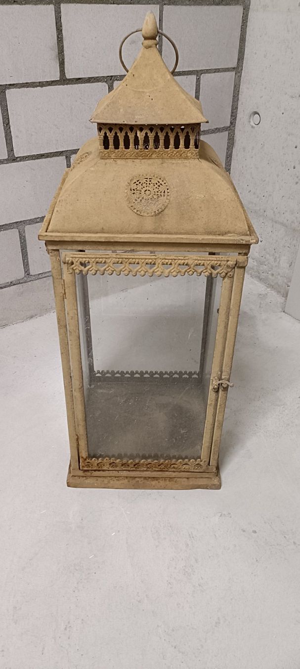 Laternen: Laterne Shabby Chic Vintage Stil, Rost – Gebraucht aus Attelwil von mike2882