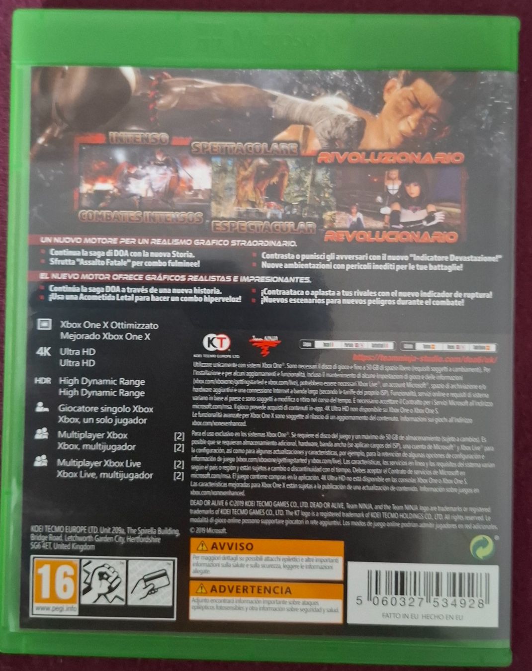 Microsoft Jeux: Dead or Alive 6 – Neuf (Voir description) à Basel par mgn_ft72 1
