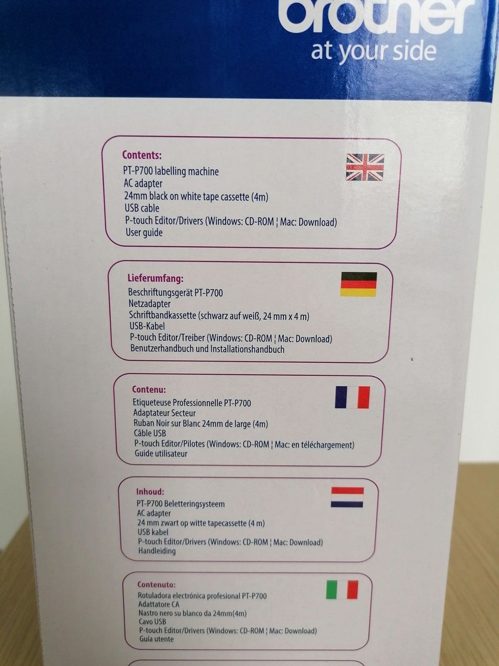 Stampanti: Brother Beschriftungsgerät P-Touch P700 – Nuovo e nell'imballaggio originale da Bern venduto da Dinner4one01 1