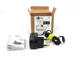 GOOBAY 5V  DC Power Supply schwarz 1.8m