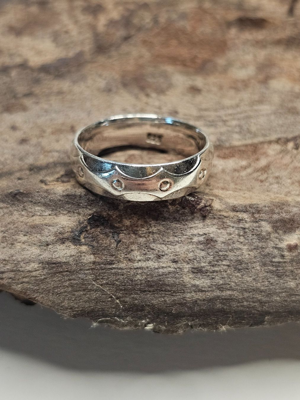 Anelli: Eleganter Silberring – Usato da Zürich venduto da MaisonBelleCachet 1