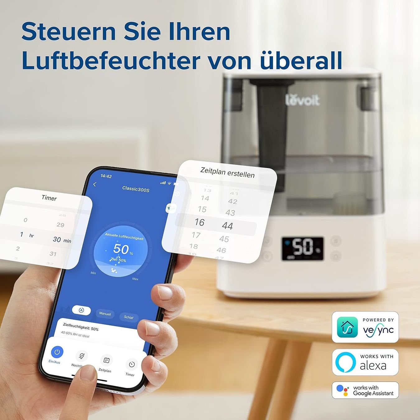 Umidificatori d'aria: 2 x Levoit Raumbefeuchter 6 L – Usato da Dietikon venduto da bet_c285 2