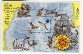 Block "Schiffe". Tristan da Cunha