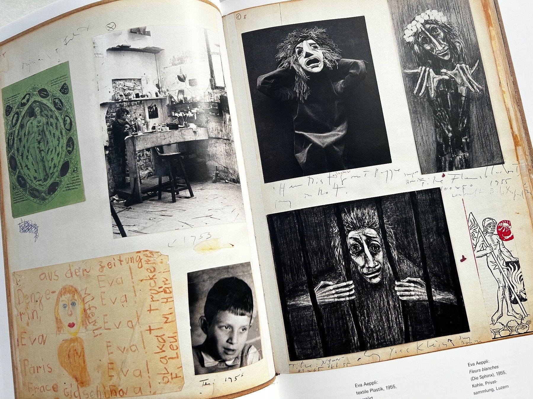 Libri: Eva Aeppli  Kunstkatalog "Le livres De Vie" – Usato da Zürich venduto da Coffeetable88 5
