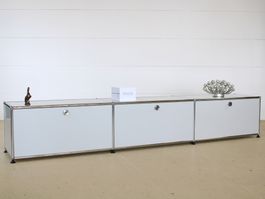 USM Haller Lowboard 3x1 | Lichtgrau | Neuwertig