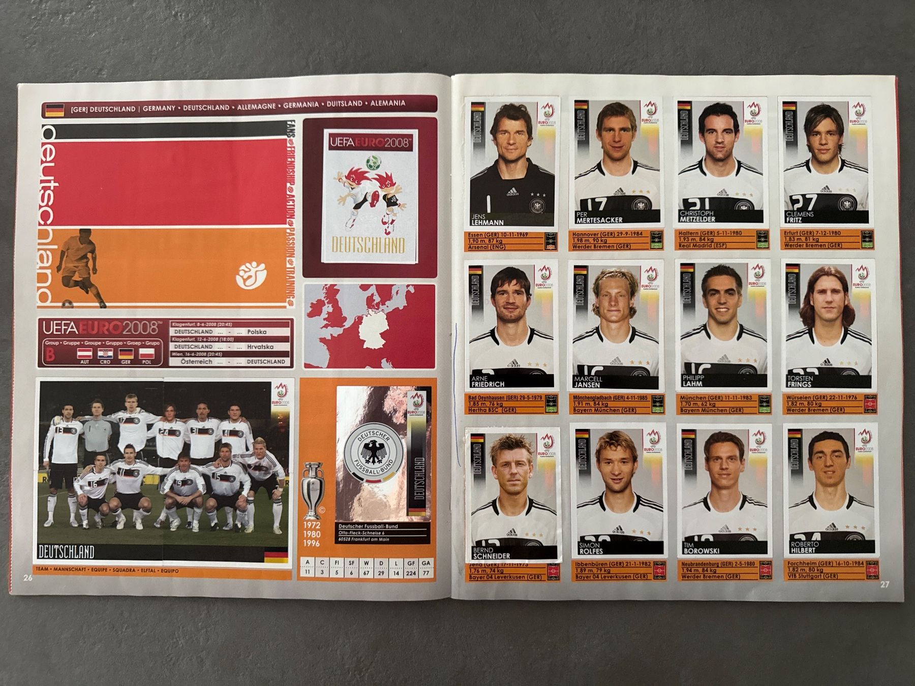 Panini Album: Album Panini complet Euro 2008 – Usato da Martigny venduto da cni_99jk 3