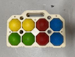 Boccia Set Smoby mit 8 4 Extra Kugeln gebrauchter Zustand