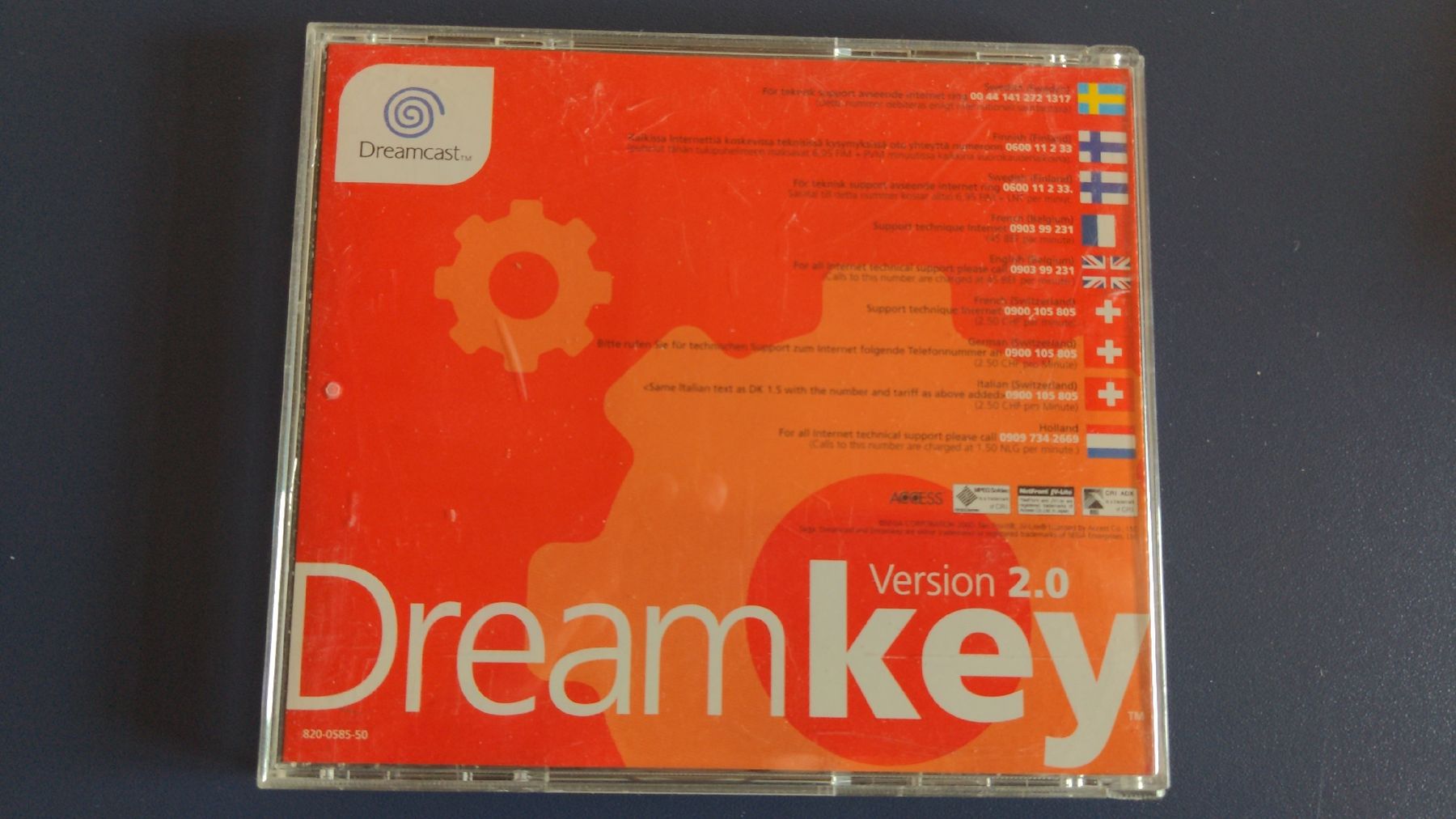 Software: Dreamkey Version 2.0 Internet Browser Disk für Dreamcast – Usato da Niederscherli venduto da Mon_Art 1