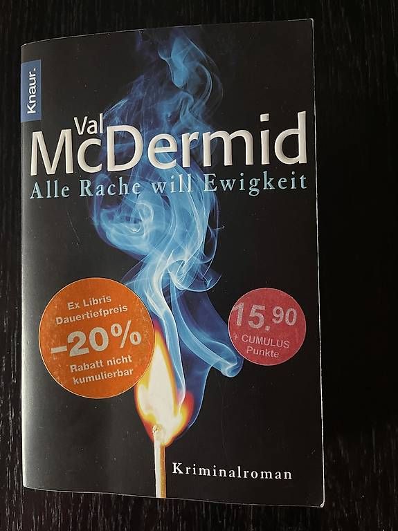 Libri: Val McDermid Alle Rache will Ewigkeit – Usato da Jonen venduto da Jamber01