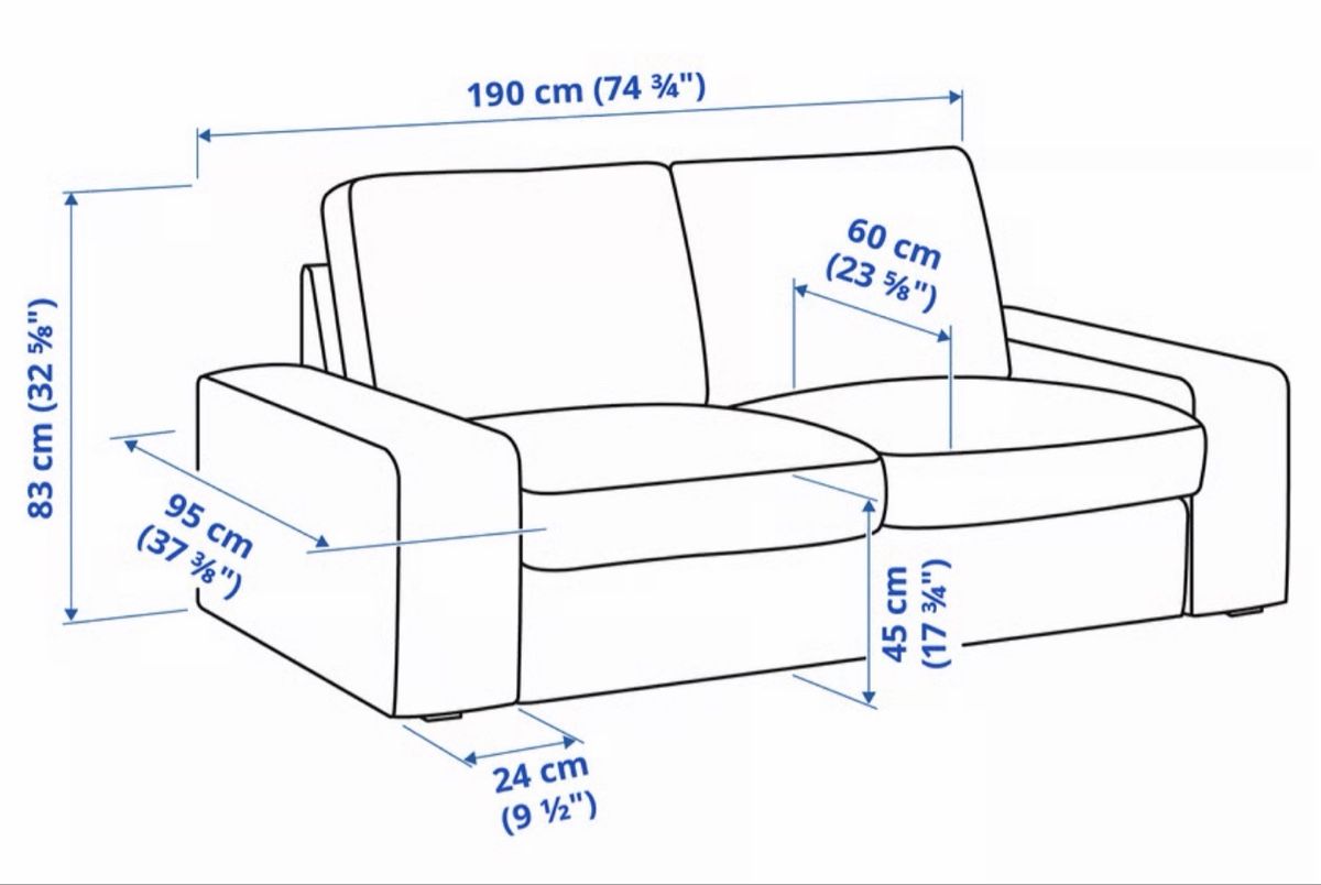 Divani: KIVIK 2er-Sofa, Tibbleby beige/grau – Usato da Thalwil venduto da BELLE09 3