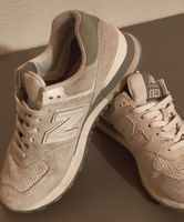 New Balance 574 / Sneaker /  Grau - Grün / 38.5