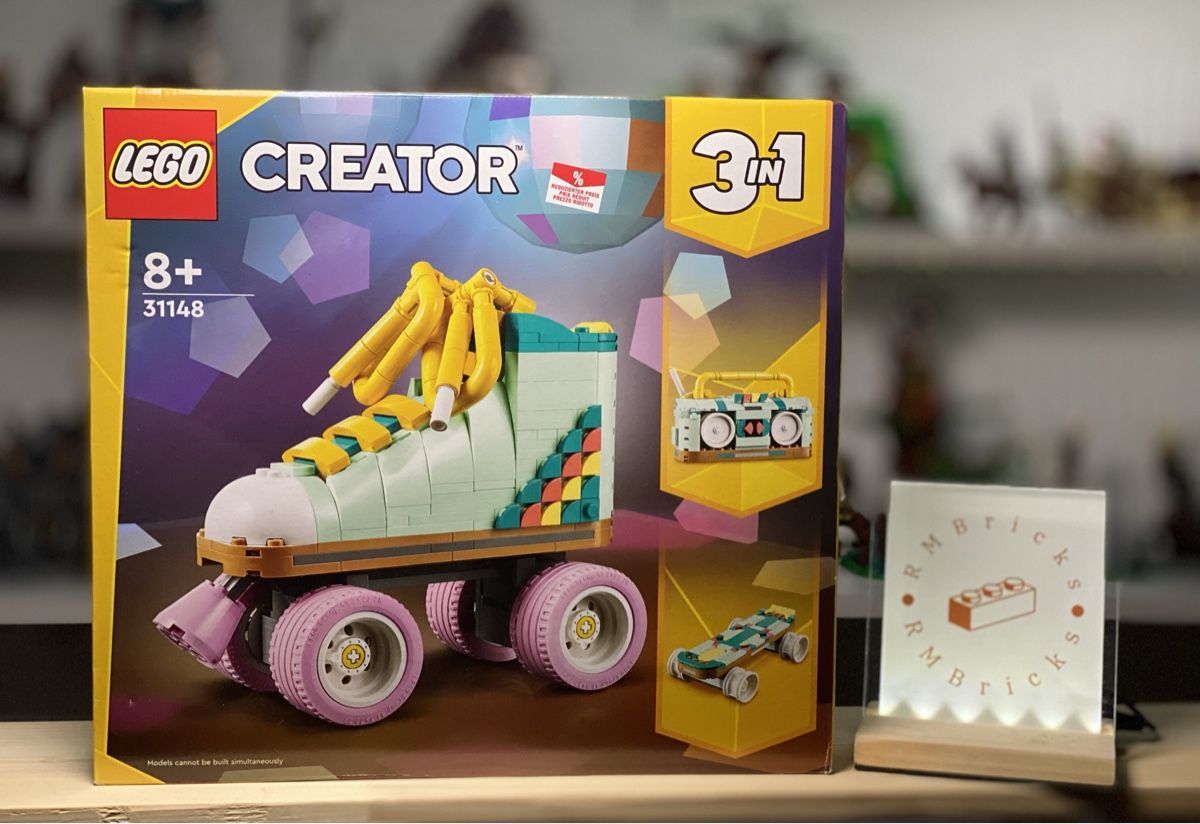 Lego Kit di costruzioni: LEGO Creator 3 in 1, Rollschuh 31148 – Nuovo e nell'imballaggio originale da Appenzell venduto da RMBricks