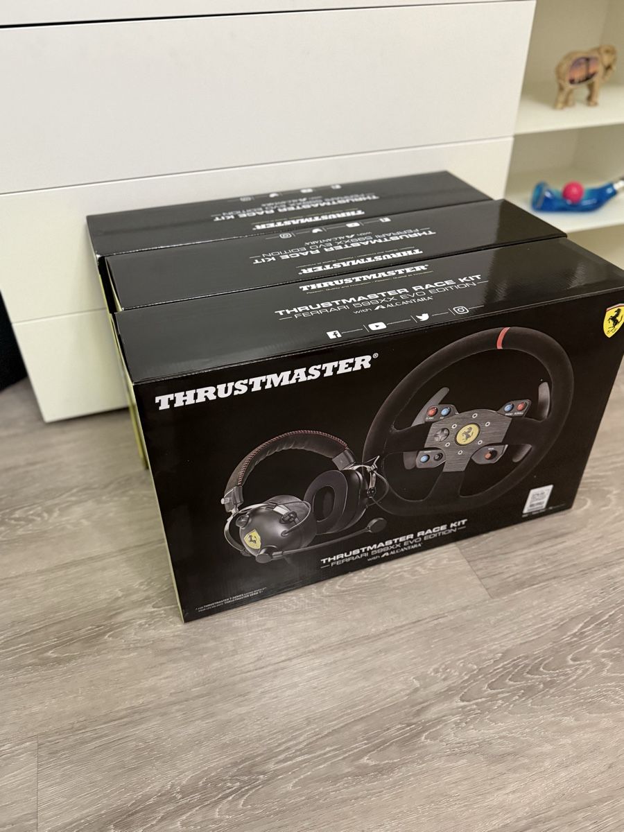 Controller: Thrustmaster Race Kit – Ferrari 599XX Evo Edition – Neu und originalverpackt aus Uster von Dervisevic_Su