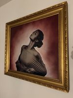 Vintage Pop-Art Unikat, Kunst, bearbeiteter Motivspiegel