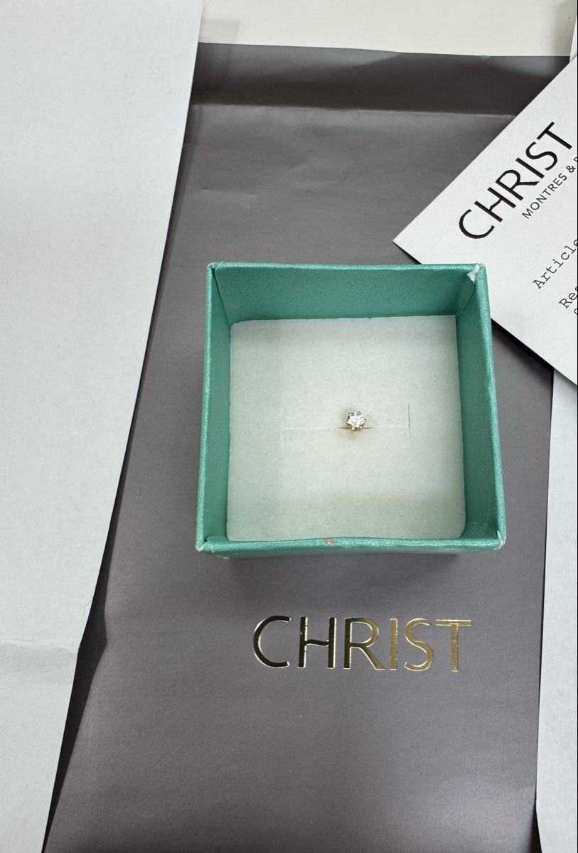 Christ Ohrringe & -stecker: Diamond Stud Earring Christ 18K – Gebraucht aus Neuchatel von Mia_G 3